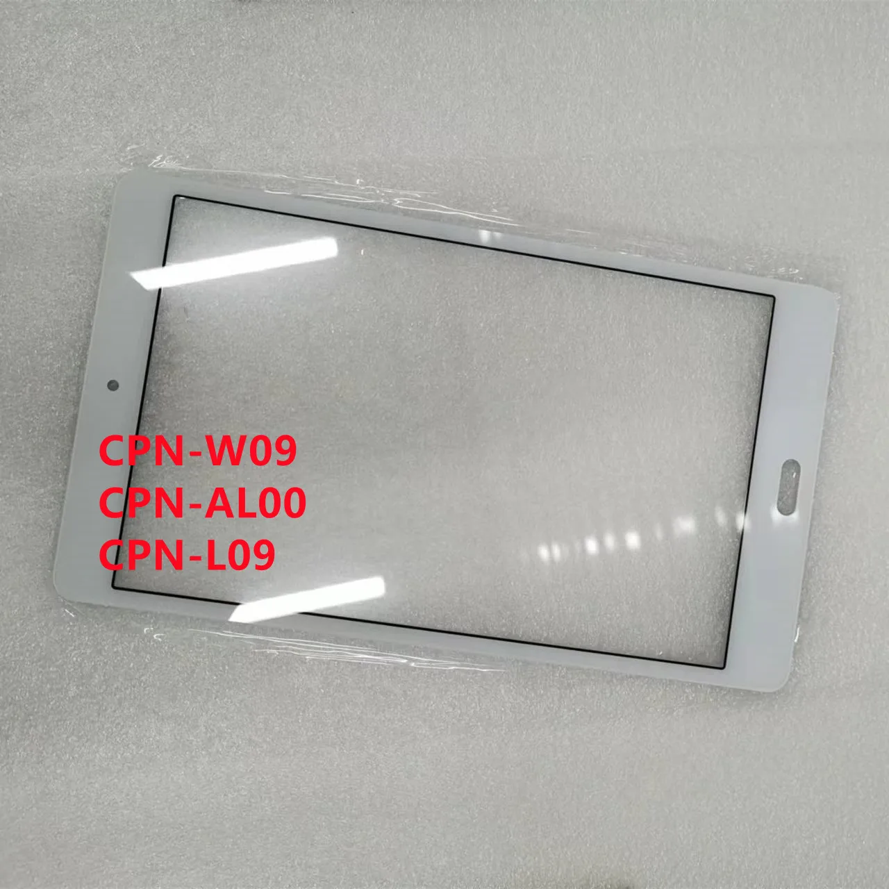 Novo original para huawei mediapad m3 lite 8 CPN-W09 CPN-AL00 CPN-L09 tela de toque lcd frente exterior lente do painel vidro com oca