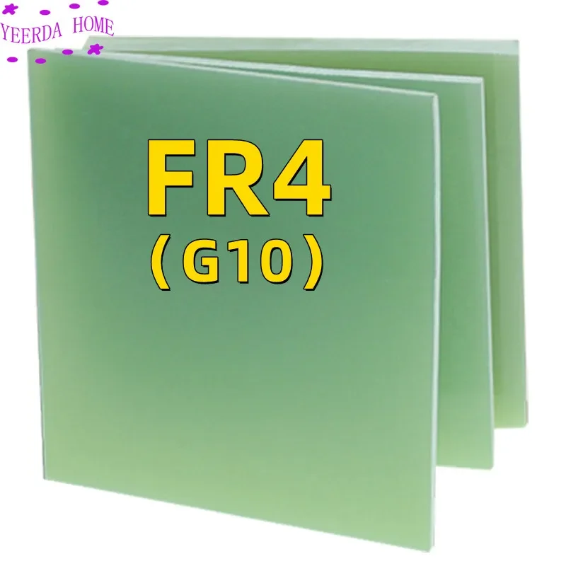 

0.2/0.5/1/2/3/4mm thickness FR4 Fiberglass Sheet Light-green G10 Epoxy Plate 3240 FR-4 Epoxy Resin Board Glass Fibre 3D Print