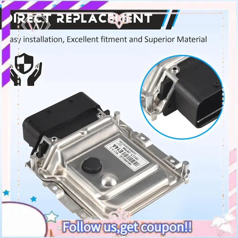 

Easy To Use 39117-2B700 ECU Car Engine Computer Board Electronic Control Unit 9001090311KE For Hyundai KIA ME17.9.11 E14A