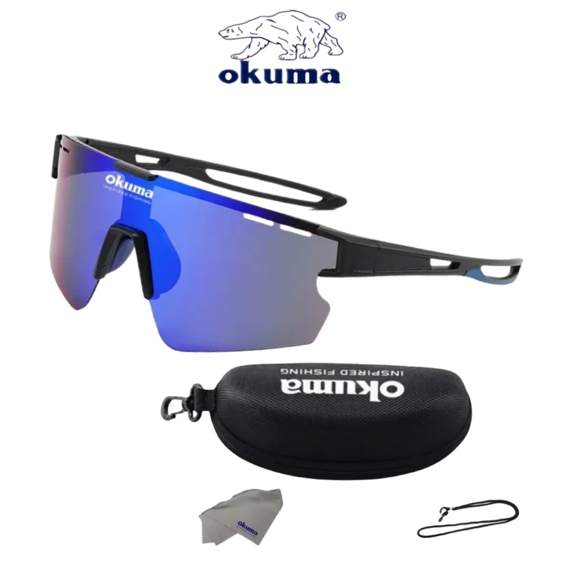 

Okuma Fashion Cycling Glasses UV400 Anti glare, Strong Light, UV Suitable for Cycling, Driving, Fishing, Hiking, etc
