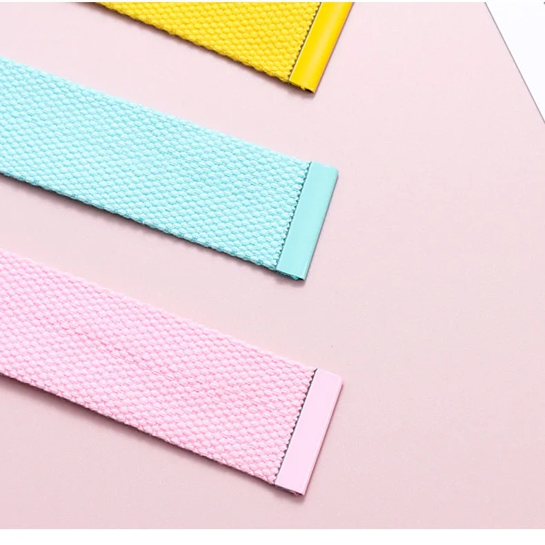 Bunte Nylon Taktische Gürtel Kinder Kawaii Nette Mode Kleidung Zubehör Leinwand Jugend Gürtel Gothic Kinder Jungen Mädchen – Detail 9