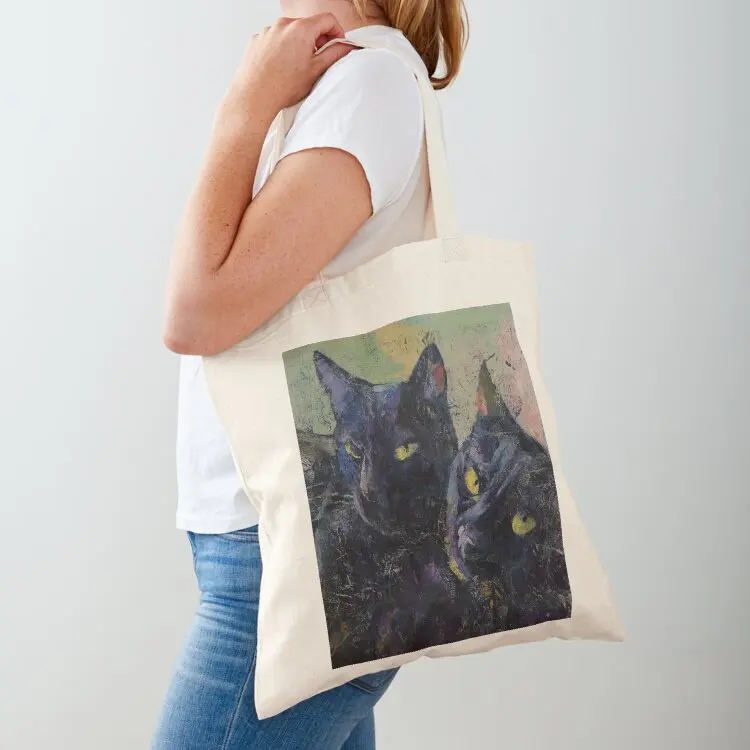 

Black Cats Tote Bag shopper bags for women tote bags men eco pack tote bag canvas