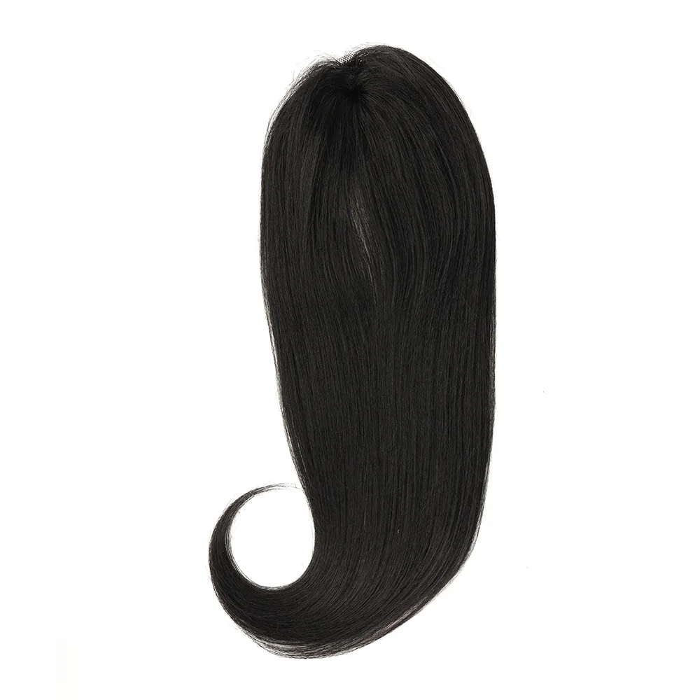 Synthetic Straight Hair Tail Curl Black 16 18 20‘’ 6 Bundles With Closure High Temperature Fiber Weave Hair Extensions For Women view 6