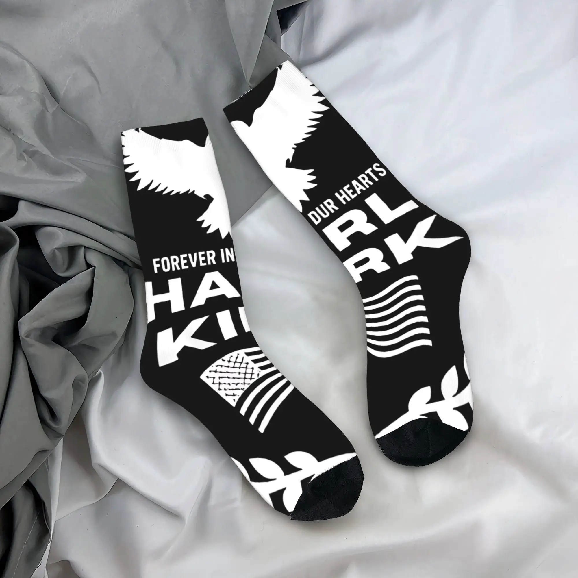 

Носки Charlie Kirk, противоскользящие чулки, мужские удобные носки унисекс для бега, зимние модные носки с узором