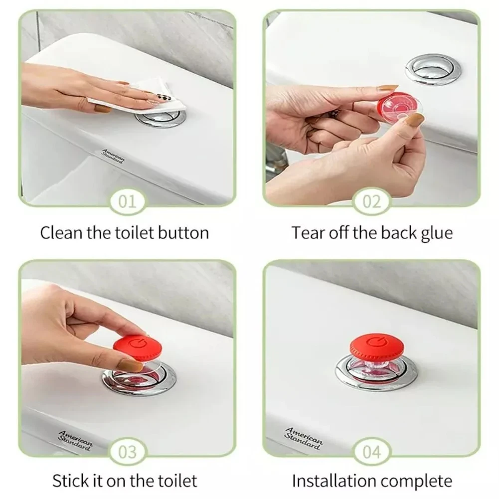 Ergonomic Button Blue Button Tool Adhesive Installation Comfortable Grip Easy Installation Hygienic Experience