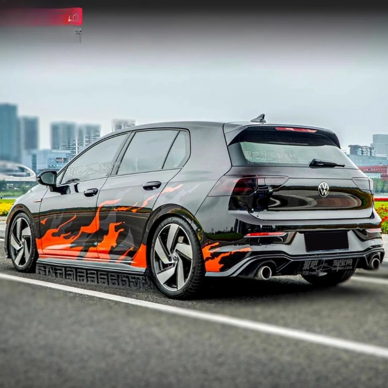

Car Vinyl sticker FOR VW ID3 golf8 6 7 POLO GTI body decoration sporty fashionable Decal modified accessories