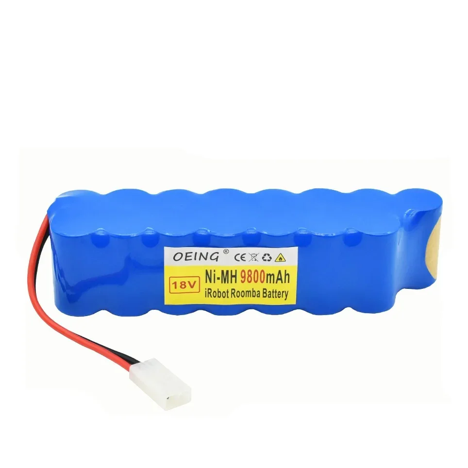 Imagem -03 - Bateria Nimh Adequado para Aspirador cd Rowenta Rh8771 Aspirador Extremo Bateria P102 18v Nimh 9800mah