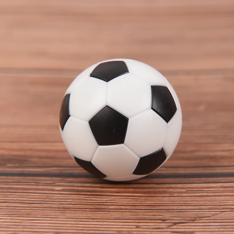 2pcs 32mm Black And White Resin Foosball Table Soccer Table Ball Football Balls Baby Foot Fussball