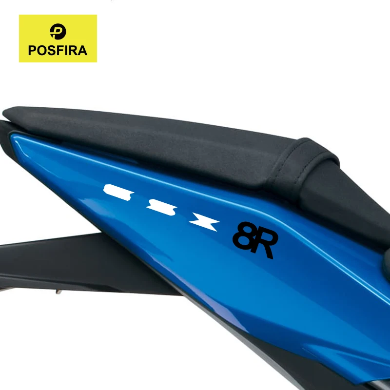

POSFIRA Motorcycle Fuel Tank Panel Sticker Vinyl Decals for Suzuki GSX8R GSX 8R GSX-8R 2024 2025 2026 Motorbike Accessories