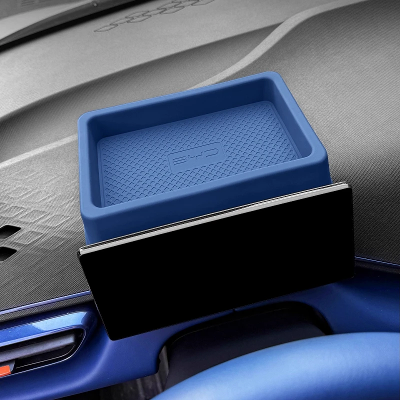 For BYD Dolphin Surf Dolphin Mini Atto 1 2025 ID Version Car Dashboard Storage Box Central Control Screen Rear Storage Tray