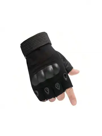 1Pari Half Finger Men Gloves Outdoor Military Tactical Gloves Sports Shooting Hunting Airsoft Motorcycle Cycling Gloves
