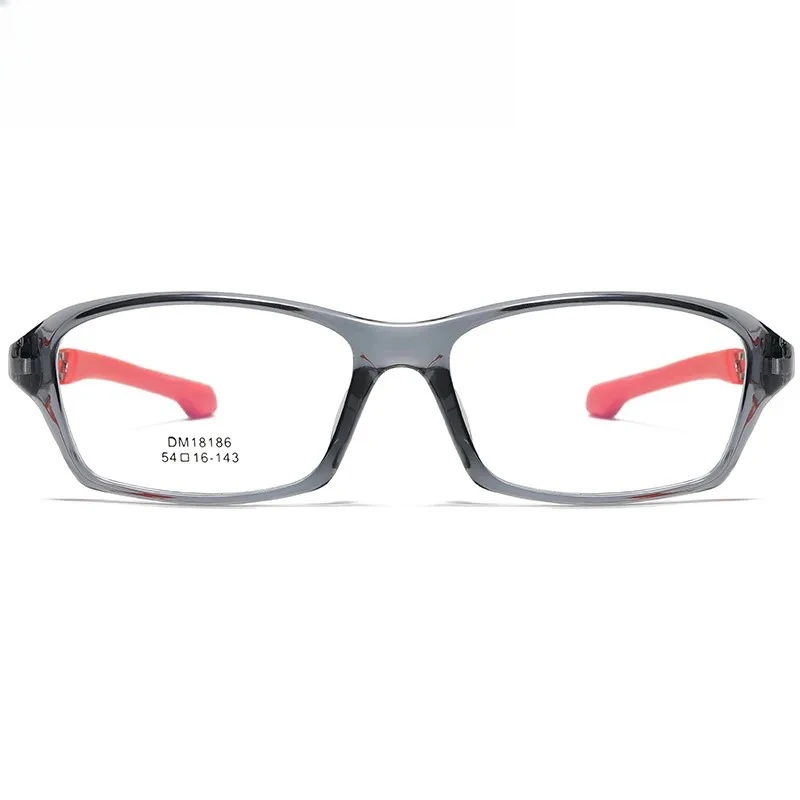 KIZN 54-16-143 스포츠 안경 프레임 여성용 TR90 야외 사이클링 고글 남성용 패션 트렌드 광학 안경 운전용 사각 프레임