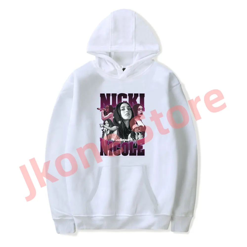 Nicki Nicole Vintage Hoodies Abre Su Alma Tour Merch Streetwear Unisex Fashion Casual Sweatshirts