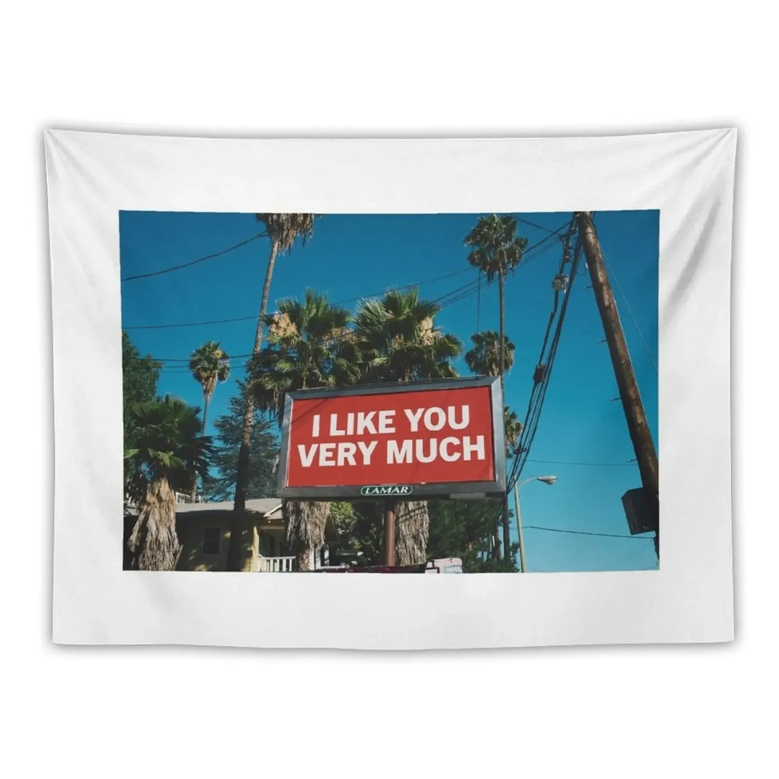 

I Like You Very Much Tapestry Home Decorations Room Design Cute Decor Decoration For Bedroom Tapestry