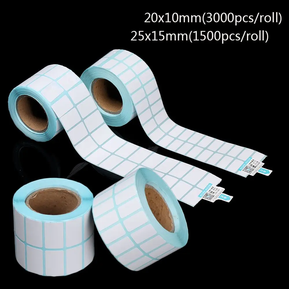 Useful Multifunction Waterproof Blank Supermarket Price Cards Package Label Adhesive Paper Identification Tags Thermal Sticker