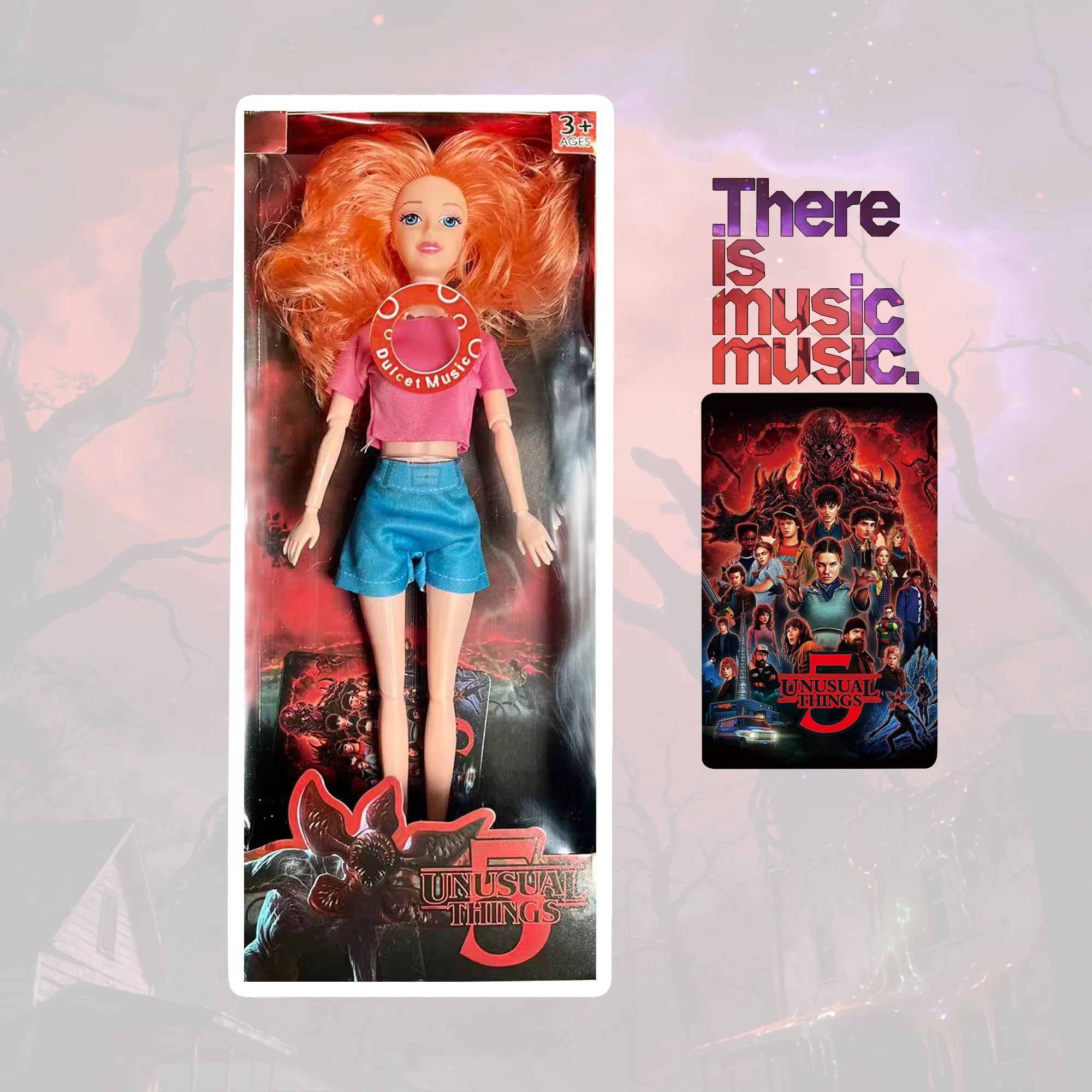 

Набор из 5 фигурок K-pop персонажей: коллекционные куклы в стиле Демогоргона – подарок для фанатов