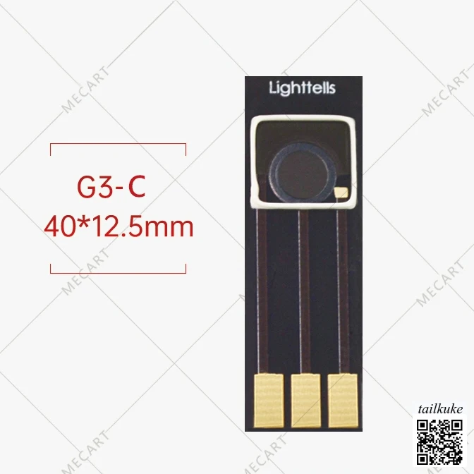 FR4 Printed Standard Carbon Electrode Planar Disc Carbon Electrode Three-electrode Biochemical Detection Electrode Sensor