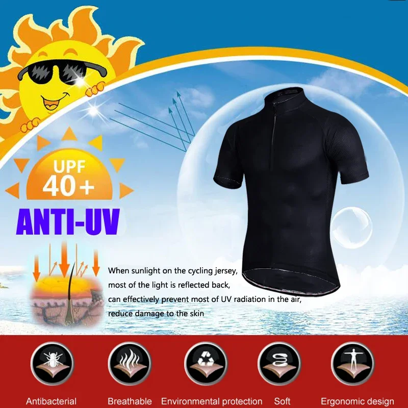 Image 4: T-shirt de sport à compression respirant et à séchage rapide pour homme, 4 couleurs, idéal pour le cyclisme, la course à pied, la gym et le fitness - Motif squelette
