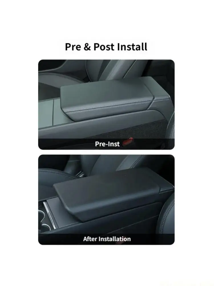 J0MA Non Slip Console Cover Perfectly for Vehicle With Maintenance
