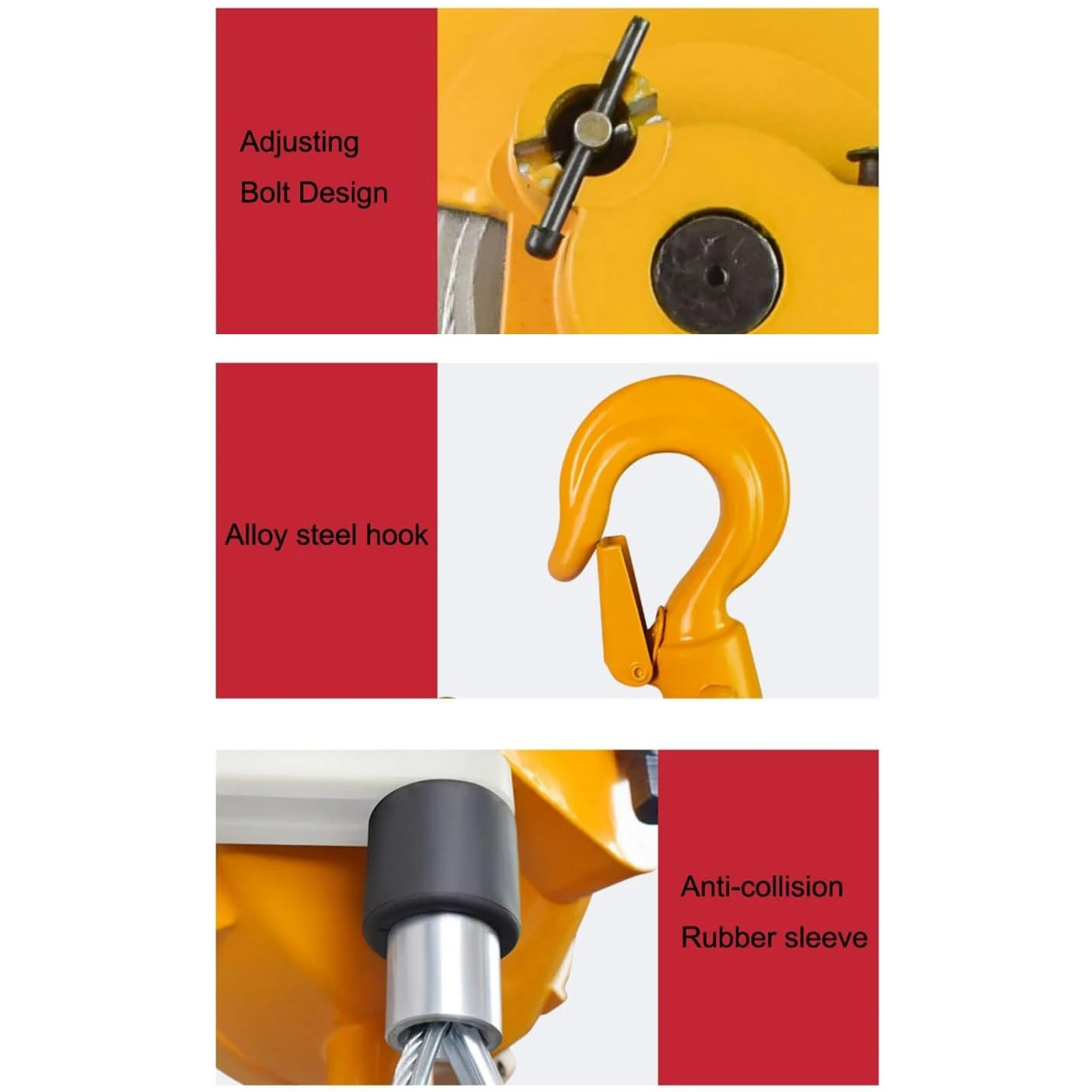 【HOT】Spring Balancer 3-5kg Load Bearing Self Locking Retractable Tool Holder with 1.9m Wire Rope and Hook