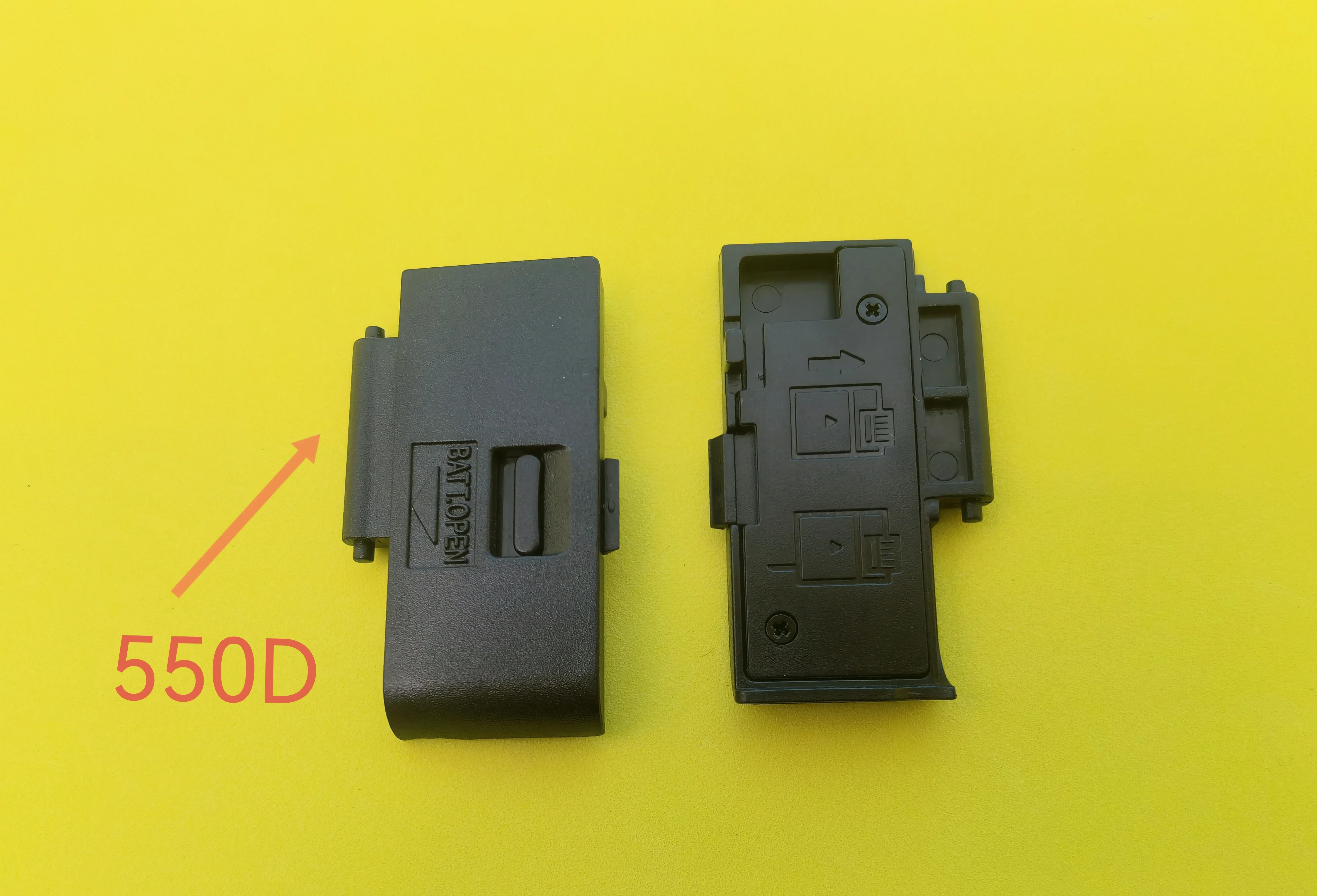 New oem battery cover door case lid cap for canon 550D 600D rebel t3i kiss camera part