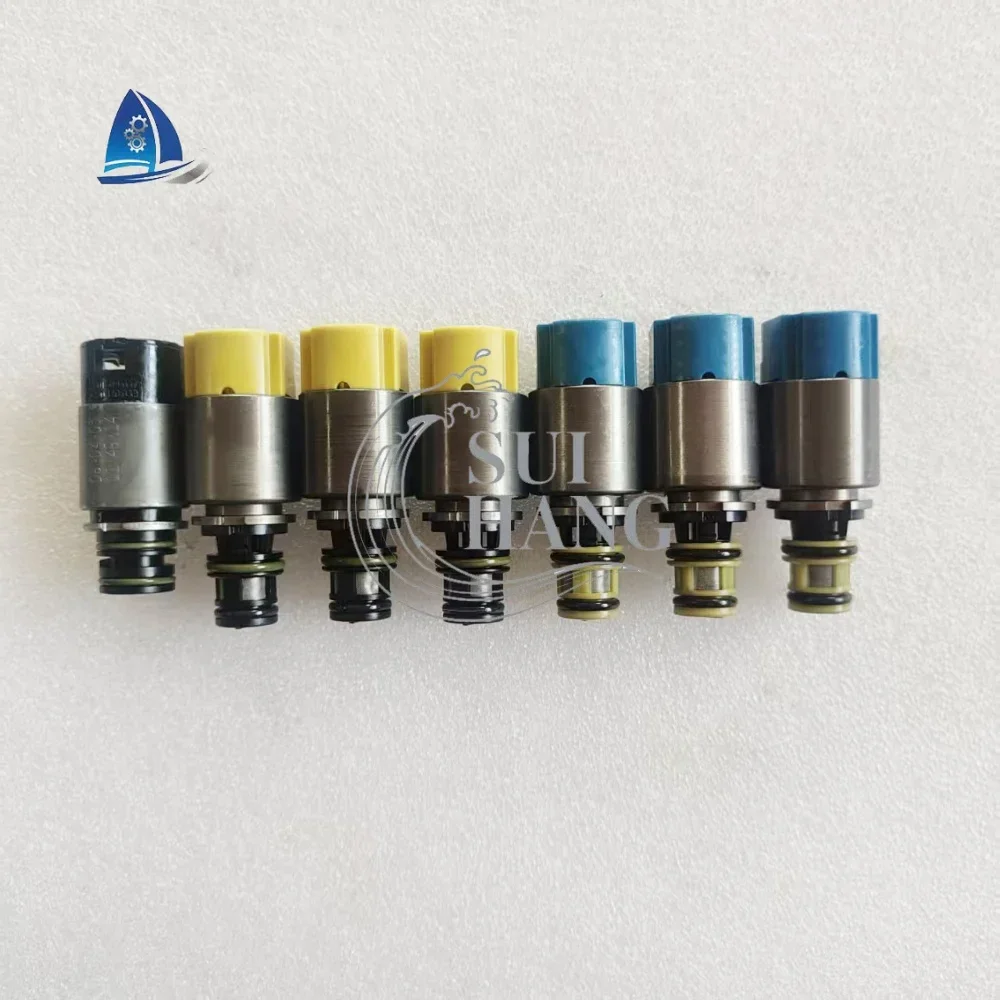 6HP19 6HP26 Solenoid Valve Kit Automatic Transmission Solenoid Valves 7 Pieces/Set 1068298044 Suitable for BMW, Audi