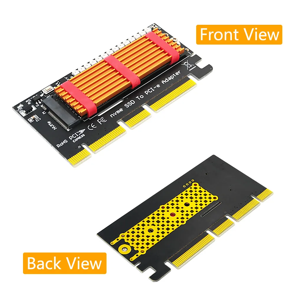 محول M.2 NVMe SSD NGFF إلى PCIE ، بطاقة رفع المفتاح M ، PCI-e ، PCI Express ، GEN3 ، X4 ، X8 ، X16 ، ks-our ، محول PCIE إلى M2 لتعدين شيا