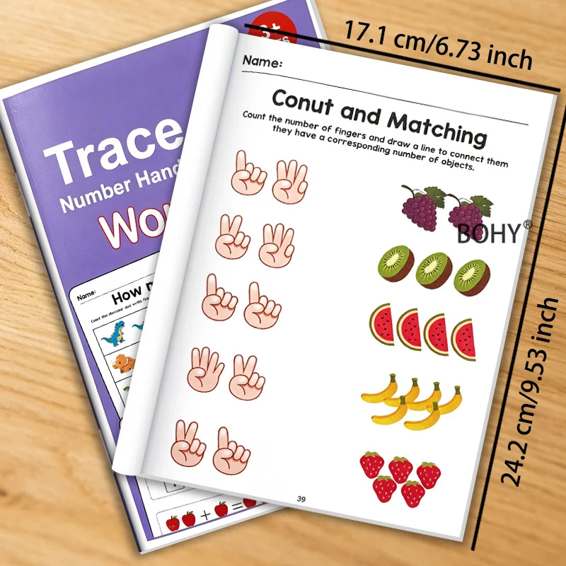 A Math Enlightenment Operation Practice Training Book, Covering 64 Pages of Theme Practice Pages Math Foundation Consolidation