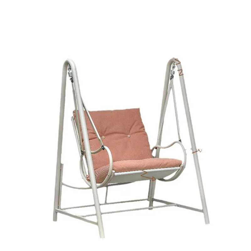 

Hanging Basket Hanging Chair Balcony Household Single Swing Chair Internet celebrity light luxury indoor rocking chair
