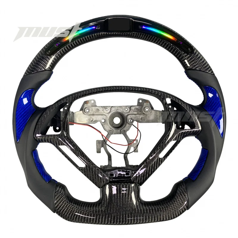 

Suitable Car Interior Upgrade G35 G37 G35S G37S EX35 EX37 Q60 IPL 2007-2014 Custom Real Carbon Fiber Steering Wheel
