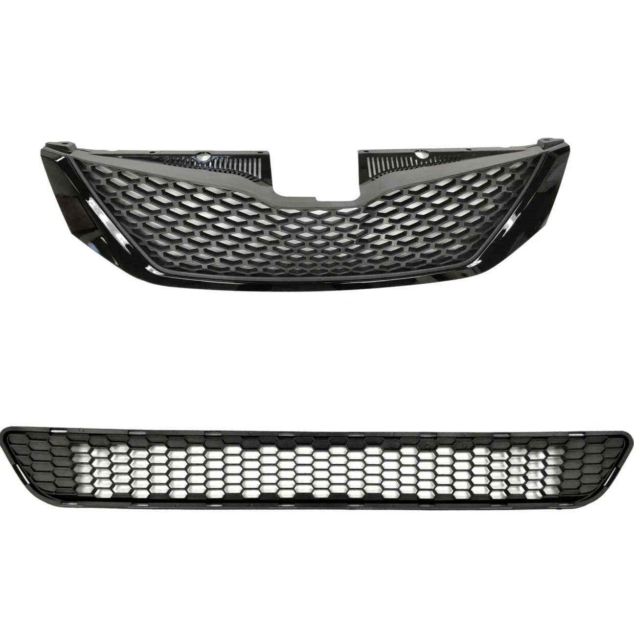 US  Home Front Upper Glossy Black STI Style Grille for 18-19 Subaru WRX / WRX STI