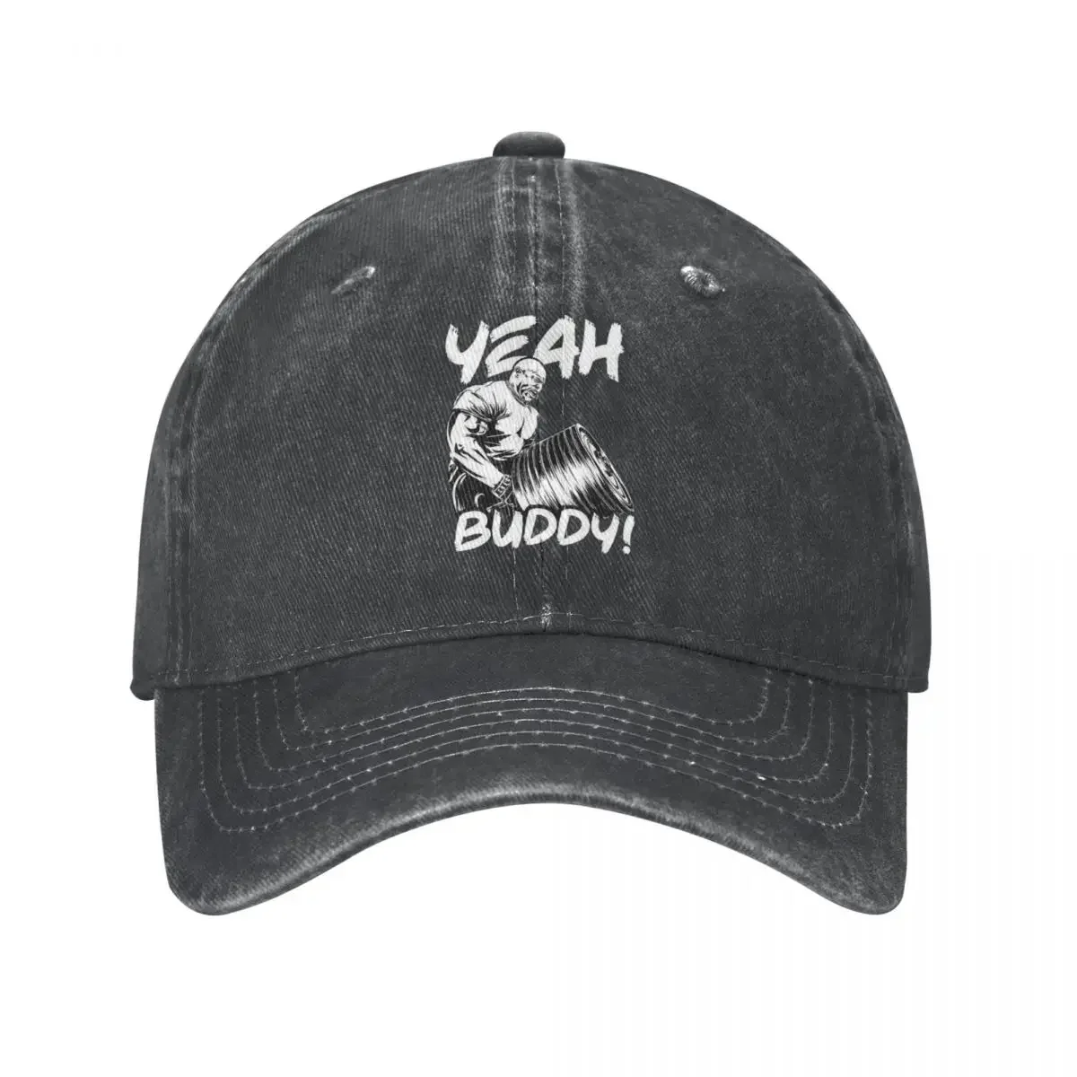 Yeah Buddy  Baseball Cap Ronnie Outdoor Gym Trucker Hat Summer Breathable Women Men Streetwear Design  Caps