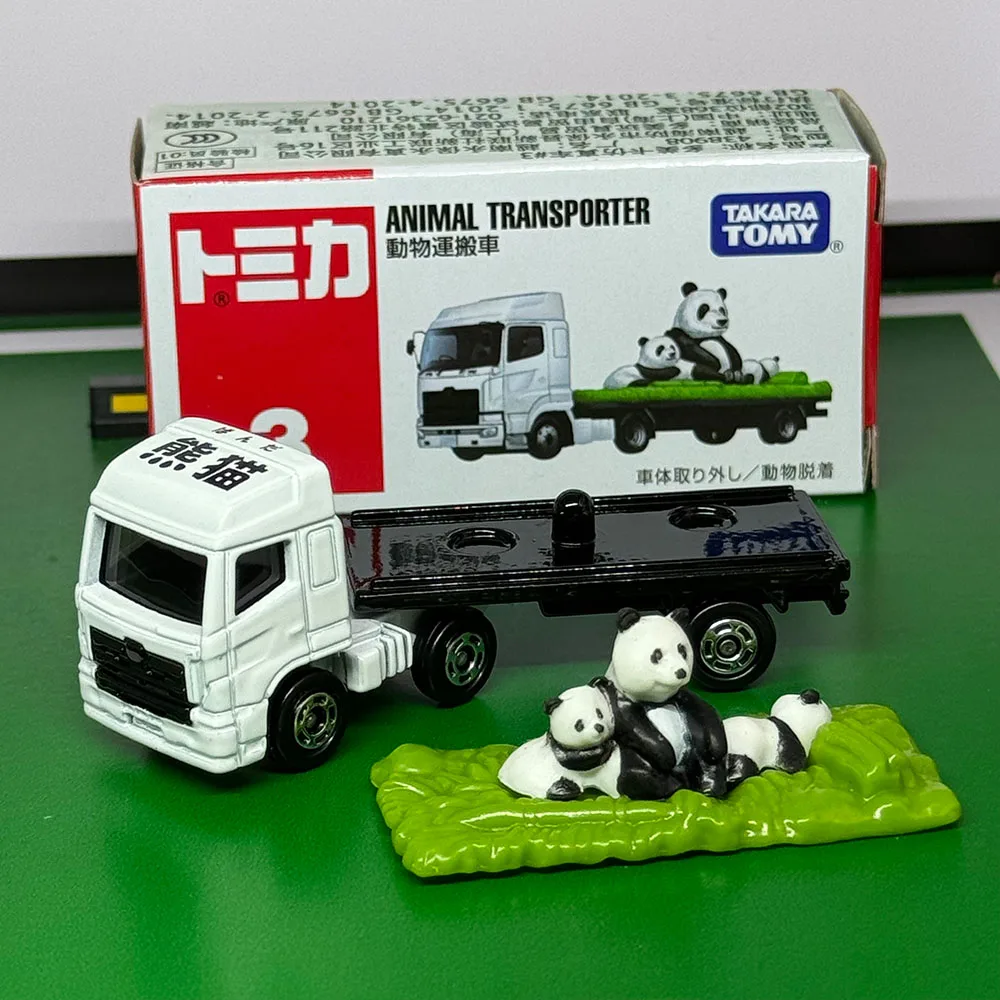 

Takara Tomy Tomica No.003 Animal Truck Die Casting Static Alloy Car Mode 3 Collection Display Boy Toy Gift