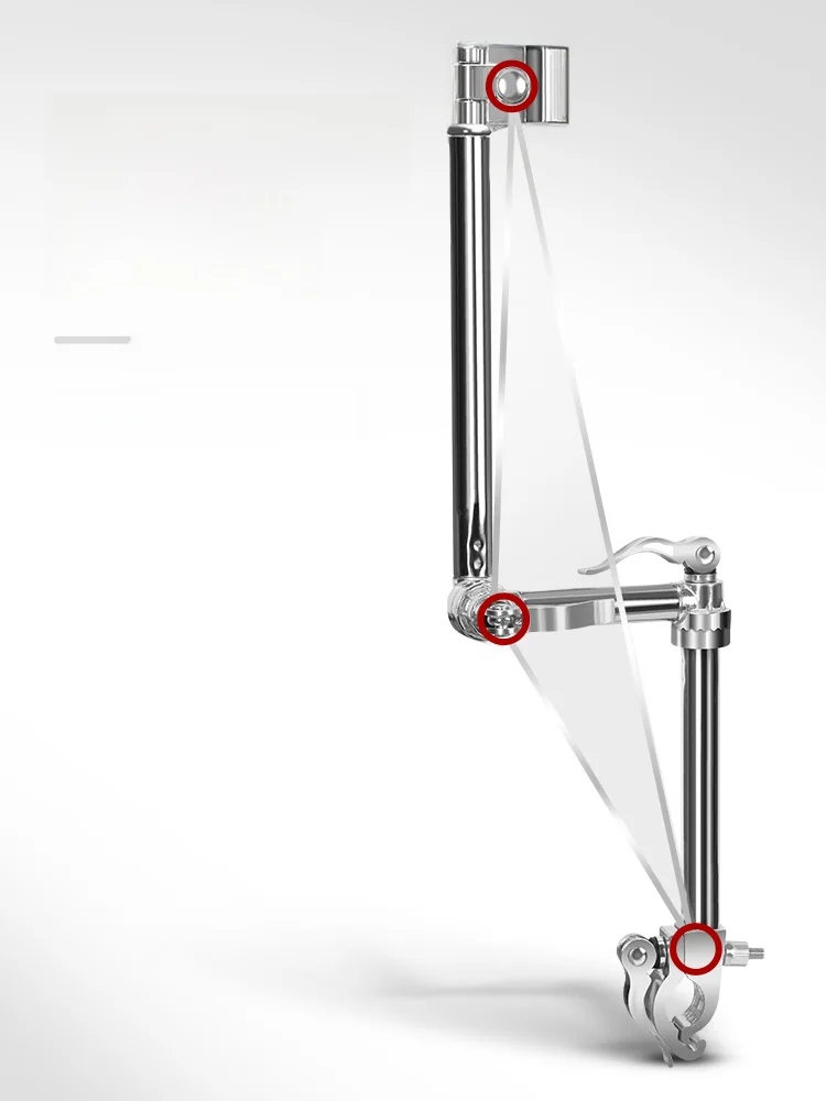 

Держатель для зонта на трехколесный велосипед, крепление для велосипедного зонта от дождя, подставка для зонта от солнца, фиксирующее устройство, аксессуар для велосипедного оборудования