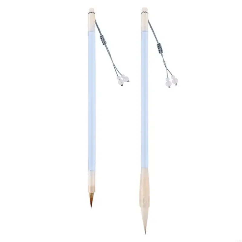 Small Regular Script Writing Brush Chinese Brush Sumi Painting Brush Fine Tie Brush for Beginner Adult Kid F19E