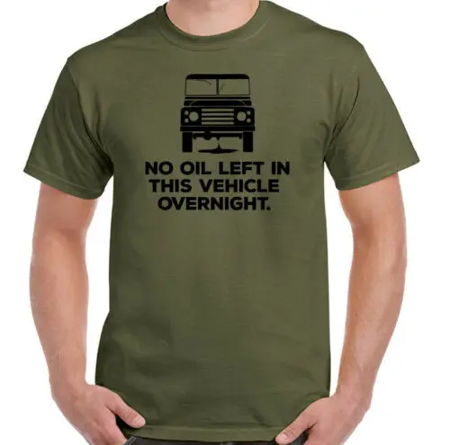 4x4 T-Shirt Nein Öl 90 120 Über -roading 4X4 Straße Svx 140 Herren Lustige