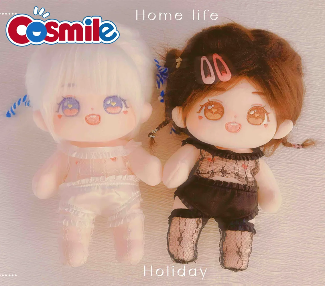 

Cosmile Original Sexy Suit Black White Lace Clothes Costume Outfit For 20cm Doll Toy Cosplay Cute Lovely C GG