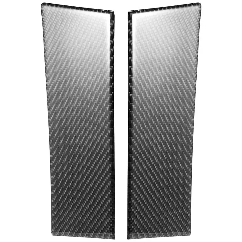 

For Nissan 350Z 2003-2009 Carbon Fiber B Pillar Cover Sticker Window Goalpost Decorative Paste Car Accessories