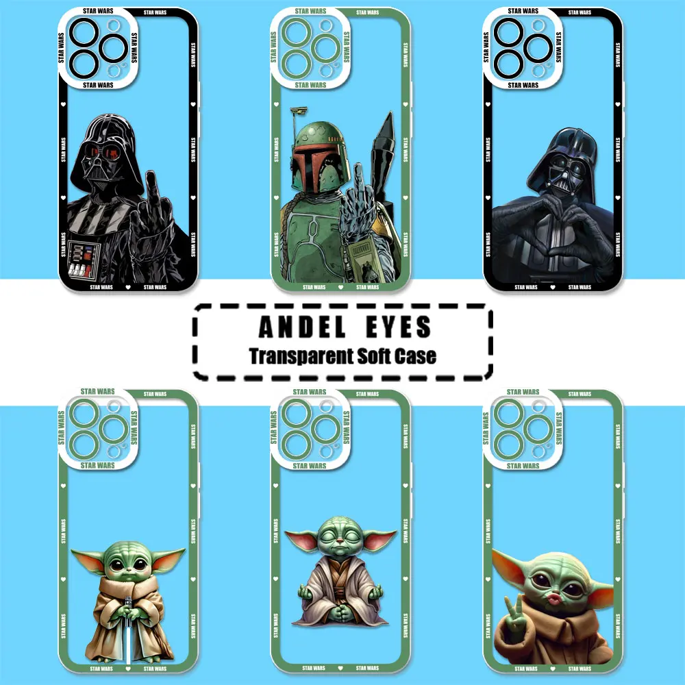 Disney S-Star W-Wars Baby Yoda Case For VIVO Y100 Y76 Y75 Y53S Y51 Y50 Y36 Y35 Y28 Y27 V30E V29E V27E V27 V25 V23 E V21 E Cover