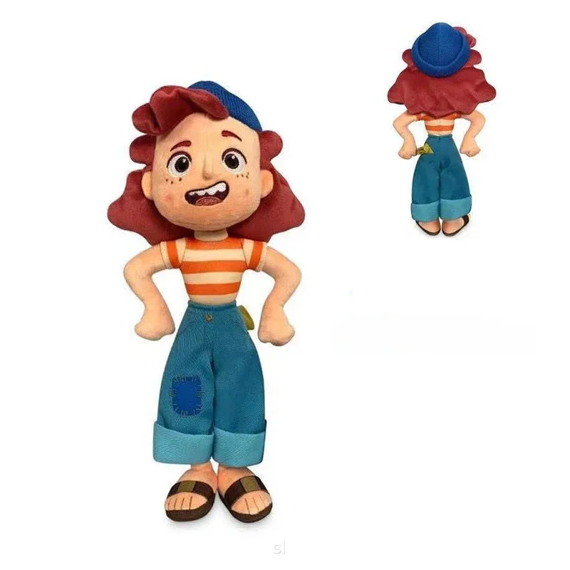 ديزني بيكسار فيلم لوكا ألبرتو وحش البحر ألعاب من نسيج مخملي 18-45 سنتيمتر الكرتون القط الأرجواني فتاة محشوة اللعب هدايا عيد الميلاد للأطفال