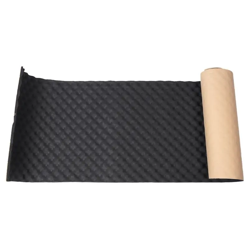 Durable-Car Sound Deadening Mat 50X200cm Engine Foam Cotton Sticker Noise Dampening Insulation 15Mm Thick