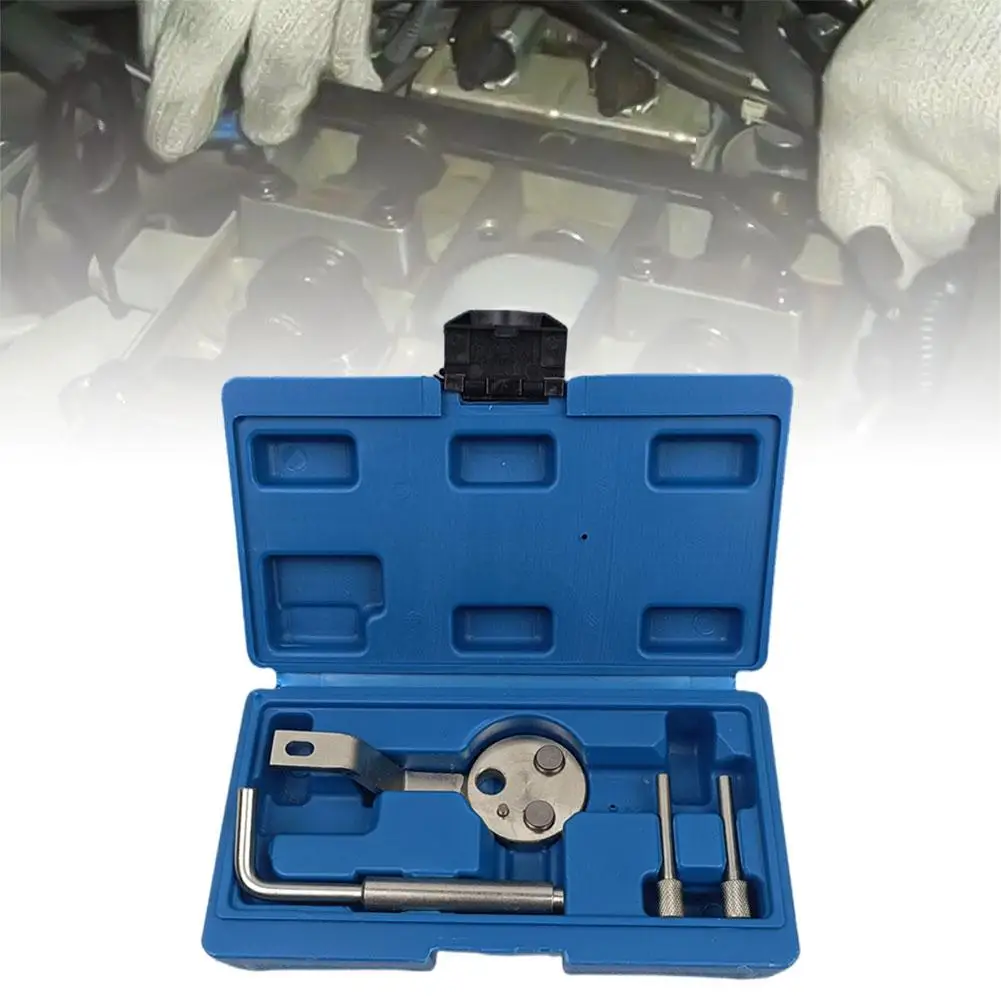 Carbon Steel Engine Timing Lock Tool Kit For Ford 3.5 3.7 Engine 4 Pieces Crankshaft Cam Sprockets Locking Tools Easy Instal ﻿