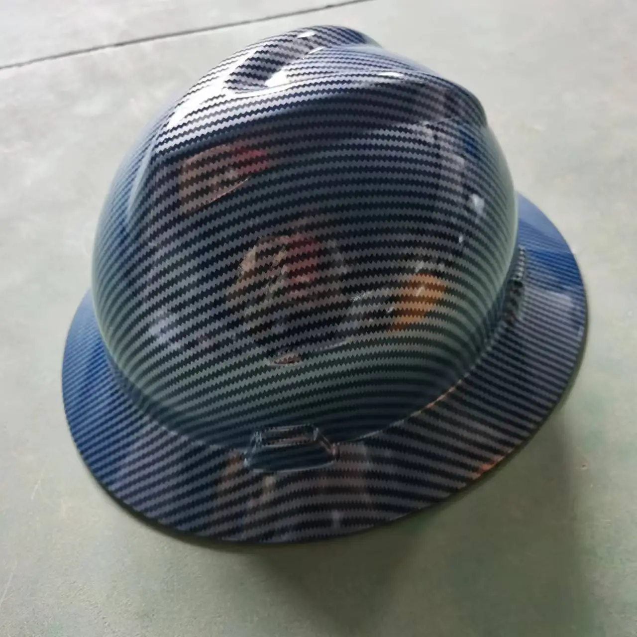 Imagem -02 - Capacete de Segurança Masculino Aba Larga Sombreamento Leve Proteção Anti-esmagamento Anti-impacto Construção Óleo Mina Trabalho Chapéu de Seguro Verão