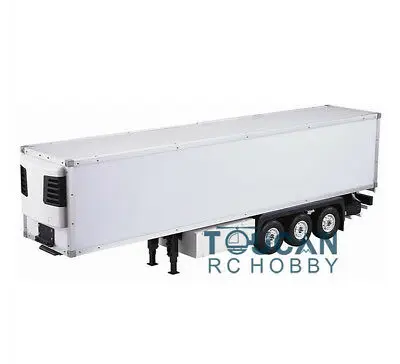 Toucan RC 1/14 Scale 983*187*309Mm 3 Axle RC Truck Trailer Van Container Model Th01038-Smt2