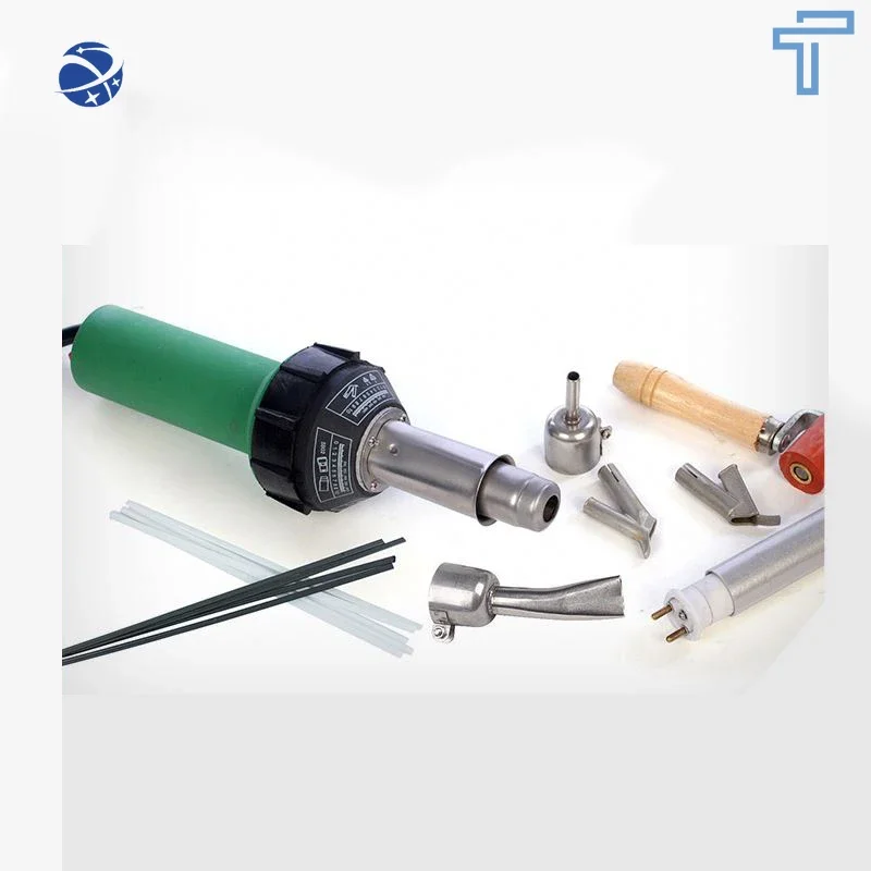 

2024 hot Sales LDPE/PP/PVC/TPO/HDPE hot air gun for plastic welding industrial hot air gun with accessories