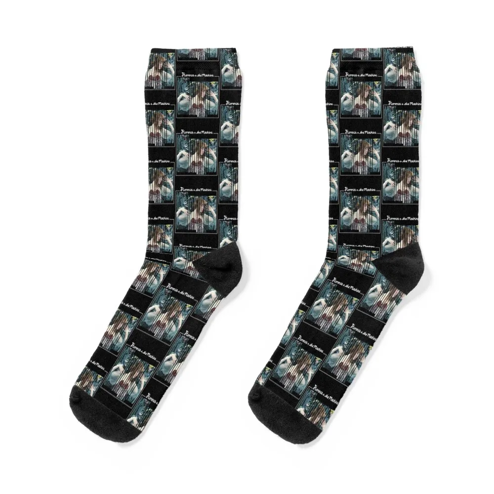 

Florence and The Machine Lungs Socks happy Wholesale Stockings man Rugby Socks Women Men's