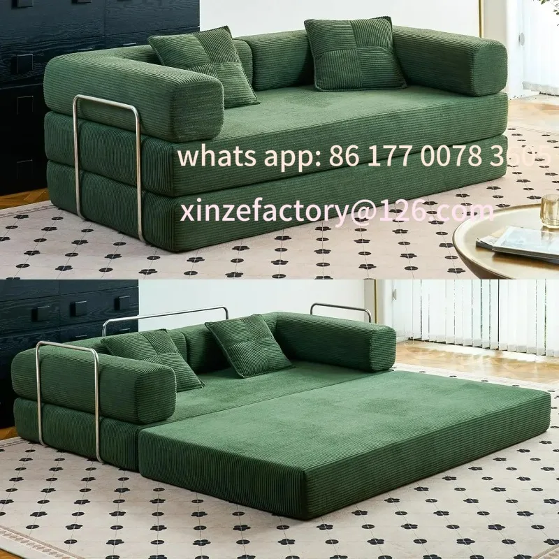 

Customizable New Design Corner Style Vacuum Compression Fabric Sofa Compressed Bed Set Home Apartment Hotel Living Room Sofa Sof