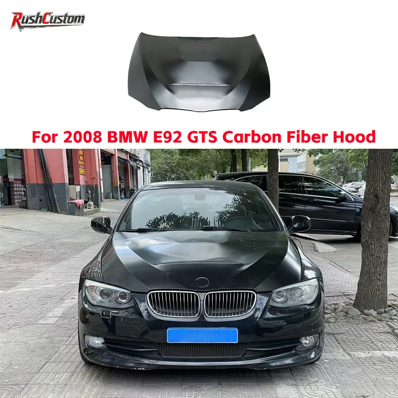 

Fit for 2008 BMW E92 GTS Lightweight High Strength Carbon Fiber Hood Engine Cover Exterior Modification Parts