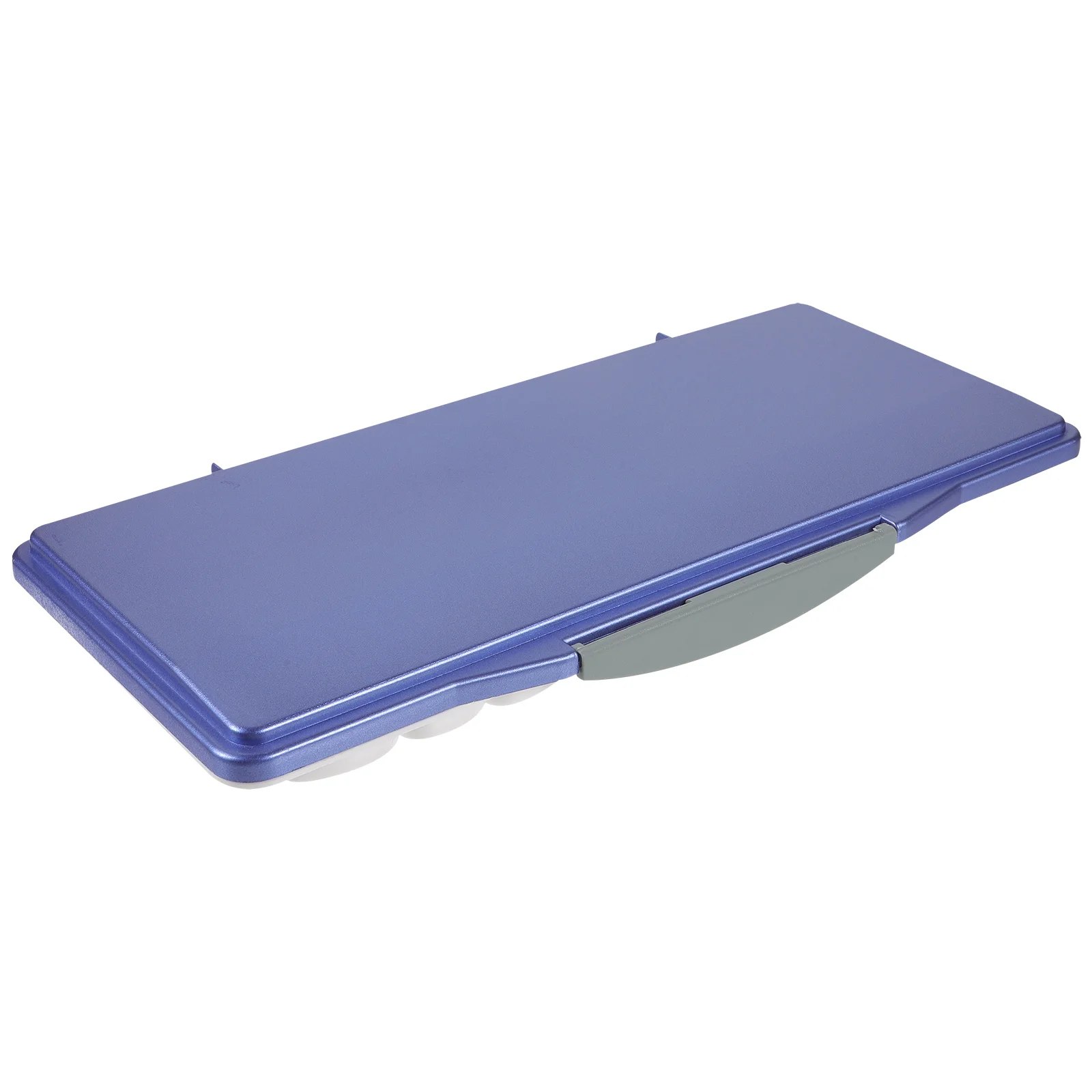 صندوق صبغ ألوان مائية علبة بلاستيكية فارغة لخلط طلاء الأكريليك أداة فنية متينة حامل ألوان مائية محمولة #5