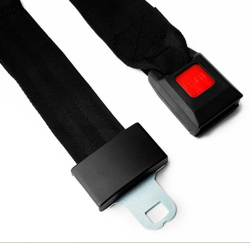 Simple two-point seat belt for cars, middle rear seat, dedicated to forklifts, buses, and buses   150cm